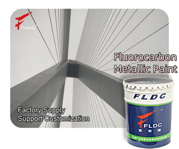 Fluorocarbon Metallic Paint For Metal Anti-Corrosion Coating China Supplier