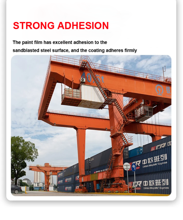 Anticorrosive Organic Zinc-Rich Epoxy Coating Primer Coating Anti Rust Paint for Steel - Image 6