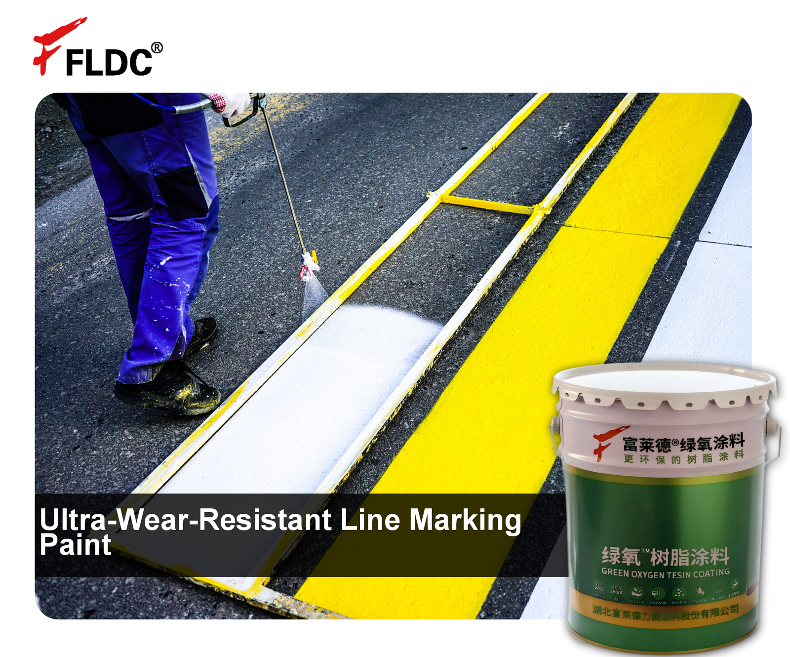 Ultra-Wear-Resistant Line Marking Paint