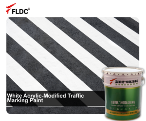 White Acrylic-Modified Traffic Marking Paint