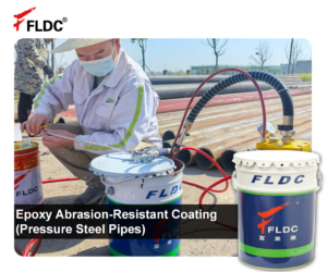 Epoxy Pipe Abrasion Coating, Anti-Wear Epoxy for Steel Pipes, Pressure Pipe Protective Lining/Coating, High-Flow Abrasion-Resistant Epoxy