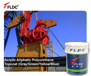 Aliphatic PU Topcoat, Acrylic Polyurethane Finish, Gray/Green/Yellow/Blue PU Paint, Weather-Resistant Acrylic Urethane Coating